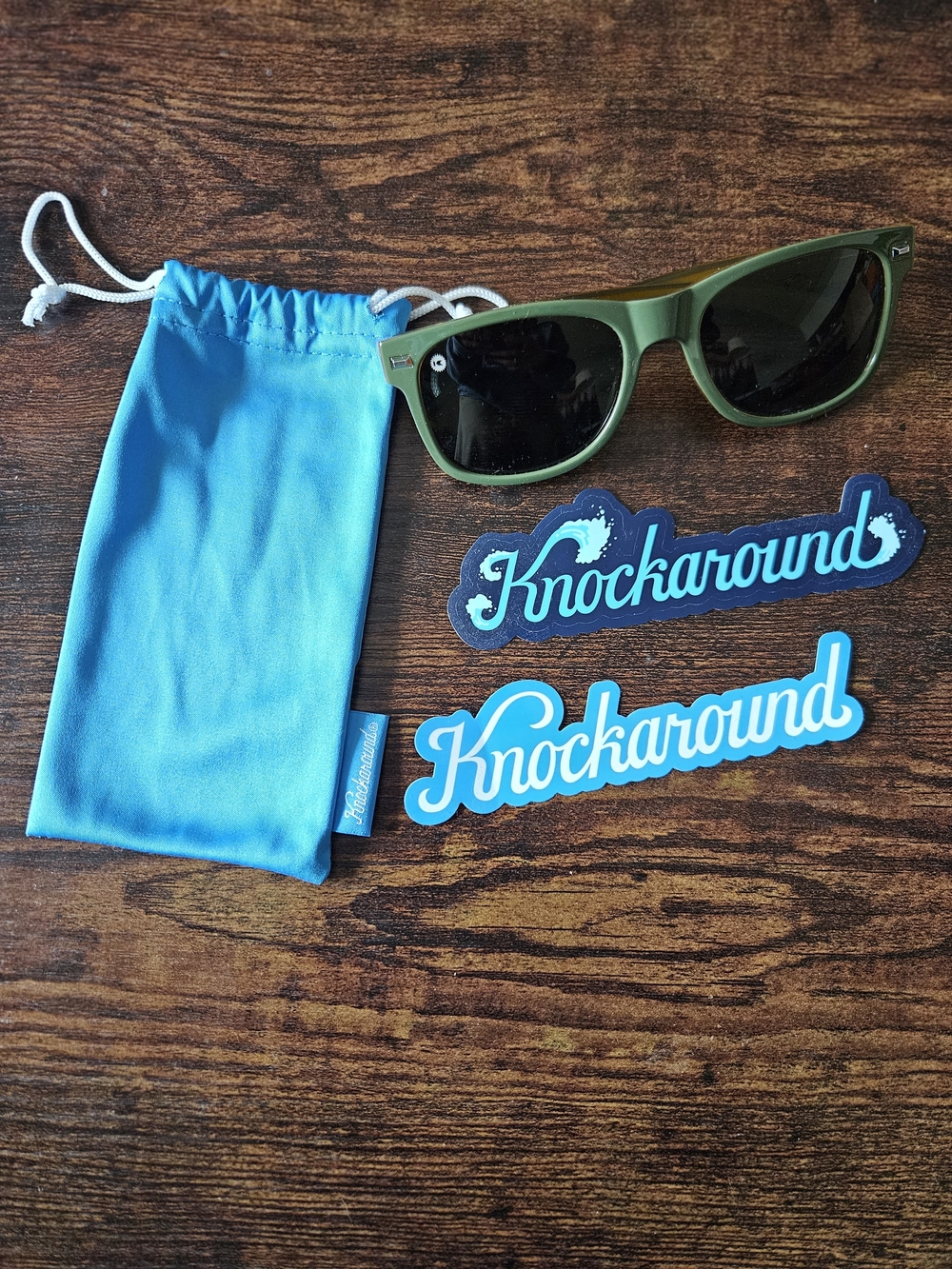 Knockaround Fort Knocks Sunglasses - Coyote Calls/Aviator Green